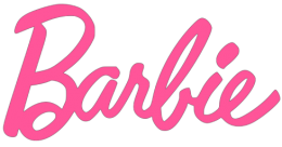 Barbie Pink color type logo design