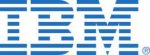 IBM blue color type logo design