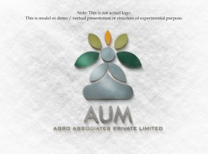 golden ratio yoga logo aum om word